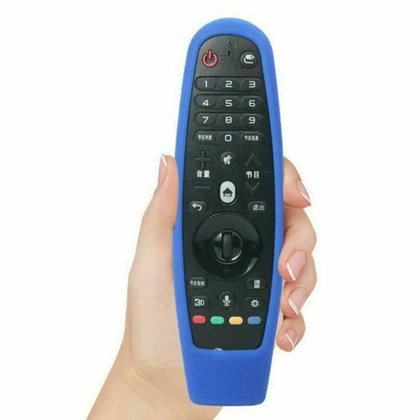 Soft Silicone Case for LG Smart TV Remote Control AN-MR600 AN-MR650a (Blue)