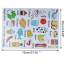 Kitchen Refrigerator Door Stickers Decorative Food Fruit Removable Wall Stic BX
