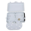 6 Core SC/FC Fiber Splice Tray Fiber Optic Terminal Box