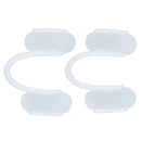2pcs Dental Mouth Guard Bruxism Splint Teeth Grinding Sleep Aid Braces Tool 3C