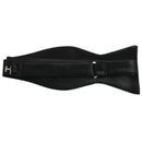 Tuxedo tie satin bow tie for men - black K1B6
