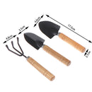 Mini Gardening Tool Set Shovel Rake Hand Trowel Home Potted Tools Garden PlS Hn