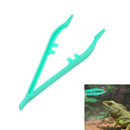 Reptile Plastic Feeding Tongs Live Food Feeding Tweezers 12cm Fast