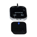 A2DP 3.5mm Car Handsfree Bluetooth AUX Stereo Audio Receiver Adapter USB Charger