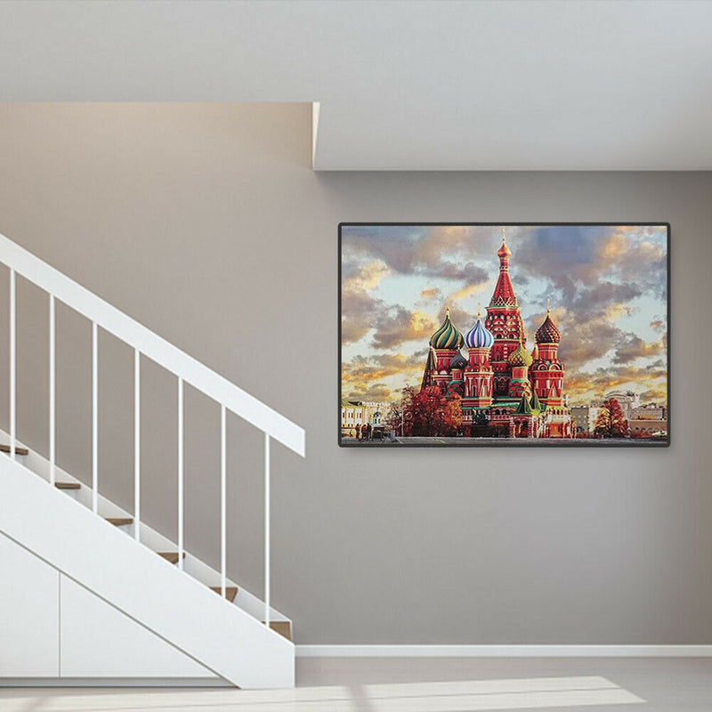 1000pcs DIY Cathedral Picture Puzzles Educational Learning Assembling Toys