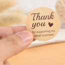 500 Pcs/roll  Thank you Stickers Seal Labels Wedding Party Decoration Sticke Hn