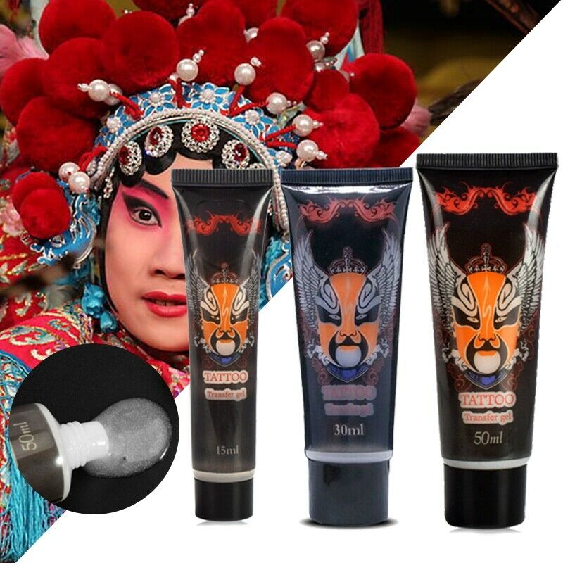 Portable Tattoo Transfer Gel Safe Skin-friendly Mild Formula Stencil Stay 5 G8P3