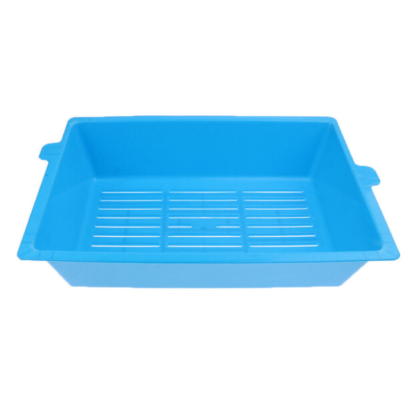3-layer Cat Litter Case Toilet Tray Non Splash Plastic Kitten Kitty Pan