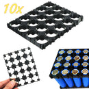 10Pcs 4x5 cell battery spacer 18650 battery radiating shell pack plastic hol OZ