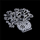 DIY Flower Potted Plants Scrapbooking Carbon Metal Steel Stencil Cutting Die Z