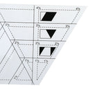 Trapezoid Quilts Plastic Ruler Sewing Patchwork Ruler Tools Tailor Craft DIY3C