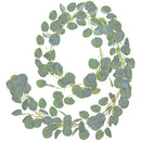 2M Artificial Eucalyptus Garland Hanging Rattan Wedding Greenery Party Back W9O1
