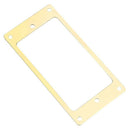 2 Pcs Metal Flat Humbucker Cover Guitar Pickup Frame Mounting Ring
