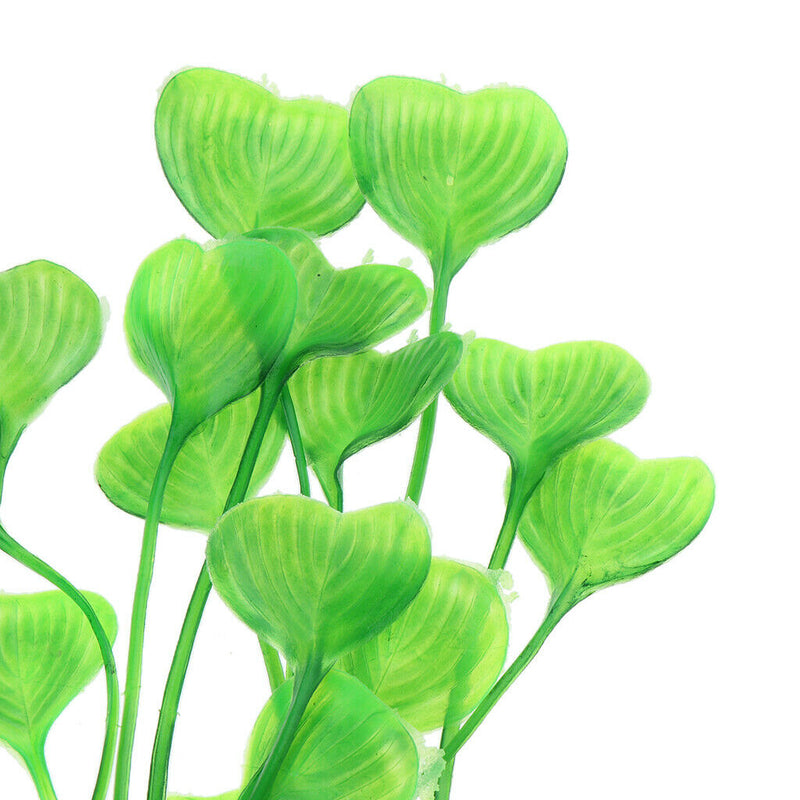 Pack of 2 Artificial Aquarium Fish Tank Plants for Home Office Aquarium