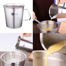 500ml Stainless Steel Coffee Measuring Cup Kettle Baking High Capacity Cup