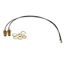 2 pcs. WLAN Antennas Pigtail HIROSE u.fl SMA Box adapter cable IPEX RSMA 20