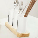 Cutlery Drainer Storage Racks Holders Organizer Kitchen Housekeeper Chopsti