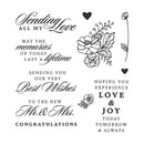 Greeting Word Silicone Transparent Seal Stamp for DIY Scrapbook Photo Album A
