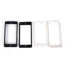 2pcs Humbucker Bridge Pickup Mounting Ring Frame Surround for Guitarblackcolor3c