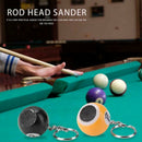 Portable Billiard Supply Rod Tips Ball Shaper Pool Keychain Ball Cue Tips S