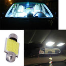 36MM 12V 3W LED COB Festoon Dome Interior Bulb Car Map Reading Light 1Pc Dzjo