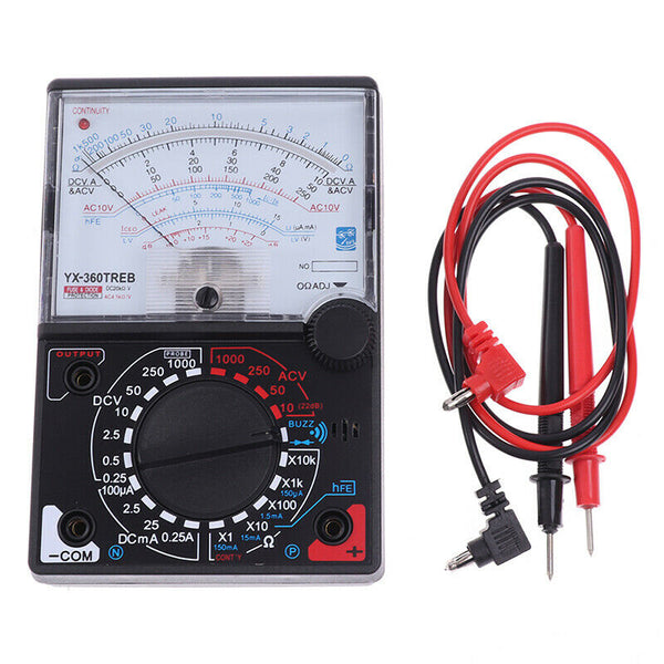 YX-360TREB Analog Multimeter Voltmeter Amperemeter Volt AC DC Voltage Curren Ew