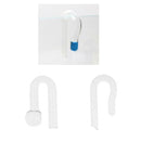 2Pcs Aquarium Crystal Glass CO2 Detector CO2 Concentration Indicator 1#