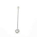1pc Stainless Steel Spiral Honey Stirring Rod Mixing Sticks Honey Mixing SpoonME