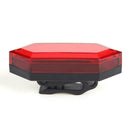 LED USB Rechargeable COB Bike Tail Lamp Safety Warning Bicycle Rear Light