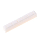 Pro Buffalo Bone Bridge Saddle & Nut Slotted Set For 6 String Acoustic Guitar AU