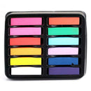 Fashion Temporary 12 Color Pen Chalk Instantly Stick Crayon Cover Hair Dye Color
