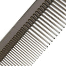 8pcs/Set Pro Anti-Static Plastic Combs Hairdresser Barber Tools Brown