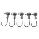 5Pcs Hooks Metal Lead Head Jig Fishing Lures Heads Solid Parts 5G E9T4