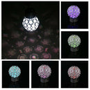 3X Solar Ball Garden Hang Outdoor Landscape Color Change LED Lamp Walkway TGK