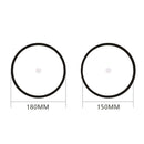 7 inch Round Wool Pad for Polisher Self-adhesive Polishing Waxing Plate A
