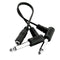 3.5mm 1/8inch Stereo Female to 2x 6.35mm Mono Male Y Splitter Cable 20cm