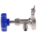 Blue Dispensing Valve Bottle Opener 337B R12 R134A Refrigerant Bottle Can  OZ