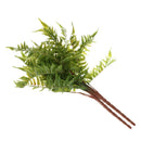 2 Piece Artificial Real Touch Fern Leaves Plant Foliage Garden Decor Green