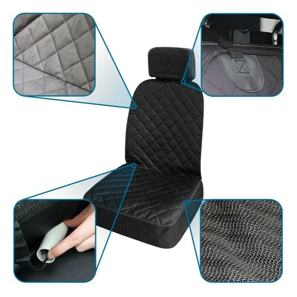 Oxford Waterproof Front Seat Cover for Cars Trucks and Suv Dog Car Seat Cov D4S7