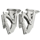 2Pcs Soft Close Kitchen Cupboard Cabinet Wardrobe 90degree Door Hinges & Sc B8P2