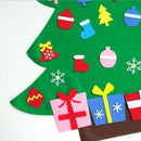 DIY Felt Christmas Tree New Year Gifts Kids Toys Artificial Tree Door Wall