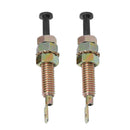 2pcs Universal Car Door Trunk Alarm Light Hood Jamb Pin Switch Bonnet Security