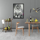 Animal 5D Diamond Painting DIY Full Round Drill Rhinestone (Cat LD423)