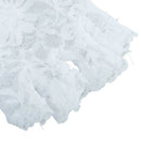 WHITE FINGERLESS SHORT LACE GLOVES FANCY DRESS FRENCH MAID MADONNA 80s