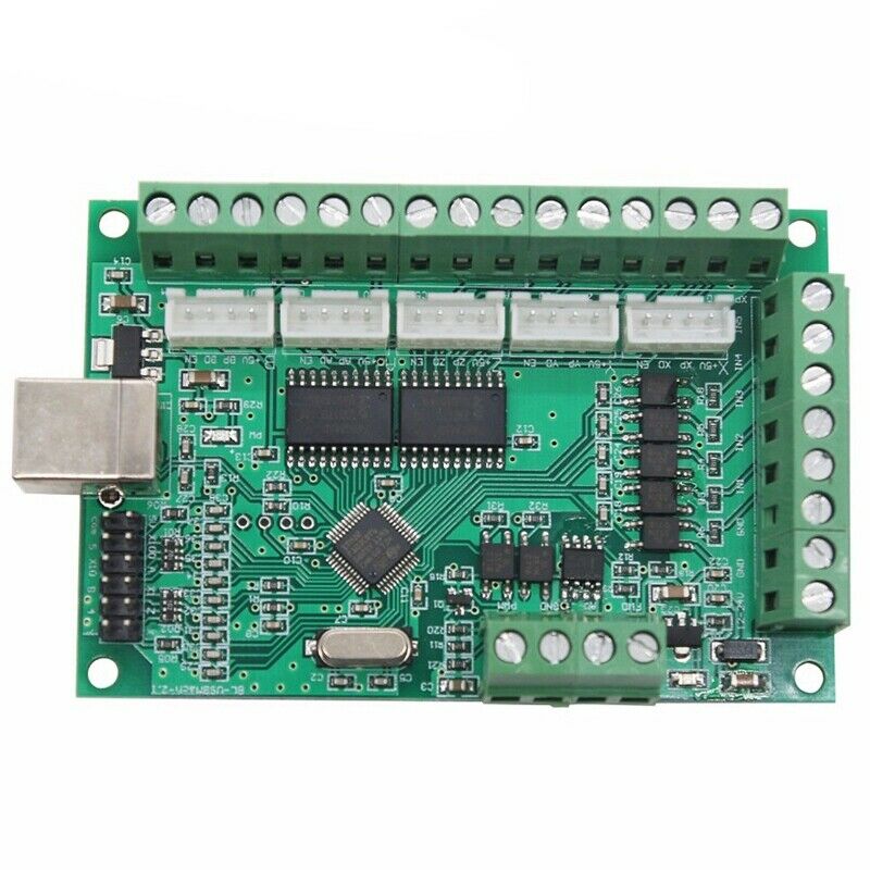 5 Axis Mach3 Cnc Breakout Board 1000Khz Usb Cnc Motion Control Card Engravi R8V9