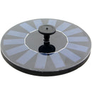 CF002 Floating Solar Fountain for Bird Bath H8X5