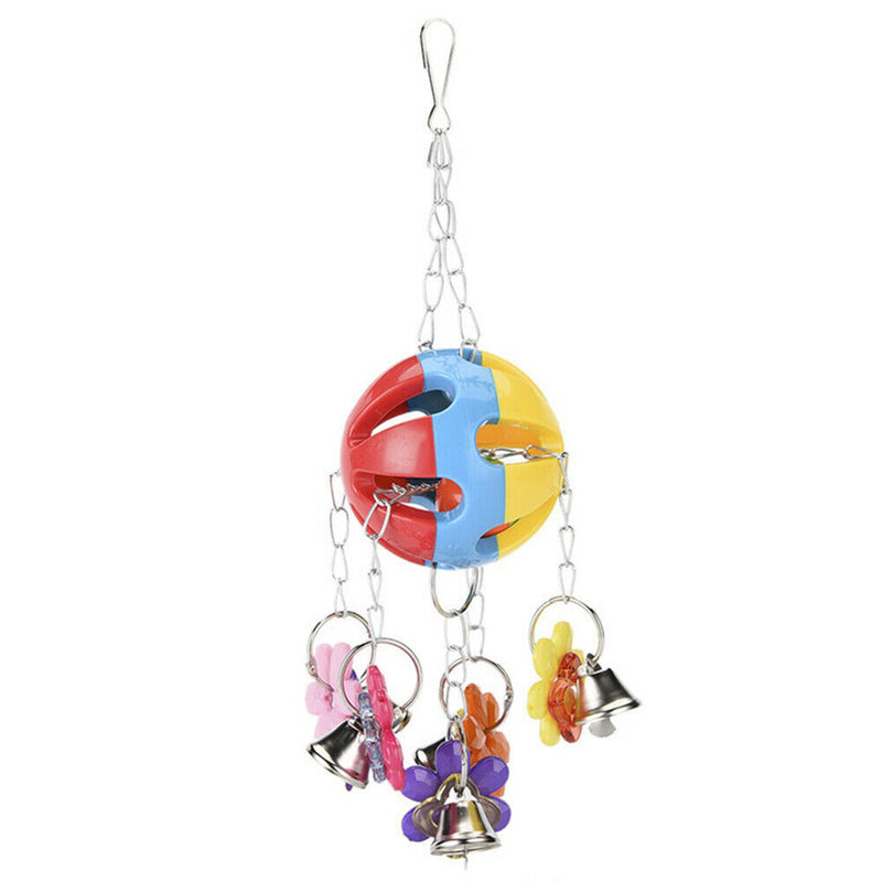 Pet Bird Parrot Swing Cage Hanging Hammock Parakeet Cockatiel Chew Toys