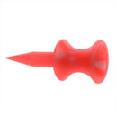 50 Pcs Red Golf Tee Sport Double-deck Golf Ball Tees 31MM ZY BX