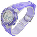 ITaiTek Kids Swimming Digital Sports Waterproof Wrist Watch (Purple)