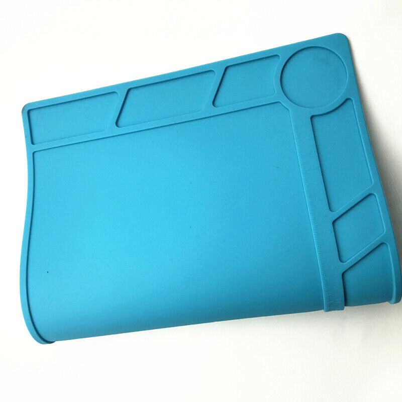 Silicone Pad Desk Mat Anti Static Solder Repair Heat Insulation Magnetic cxz